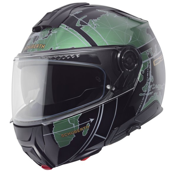 Vyklápacia prilba SCHUBERTH C5 Globe Green